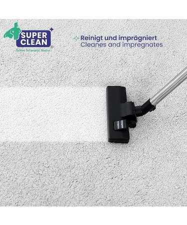 Super Clean Upholstery & Carpet Deep Cleaner Concentrate | 500ml + 2 Sponges | Perfect for All Upholstery Carpet Car Seats & Sofas - Buy Online on GoSupps.com