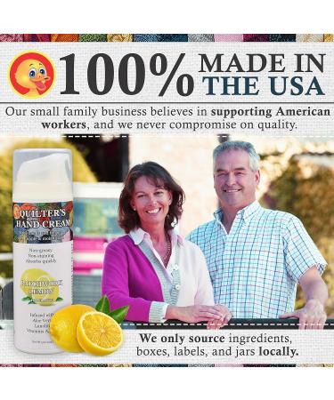 Quilter's Hand Cream - Fussy Cut Floral 5 oz | Original Udder Balm - Best Cream for Quilters | Shop Internationally - Buy Online on GoSupps.com