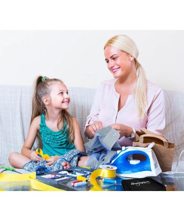 Compact Sewing Kit for Home, Travel, Camping & Emergency - Premium Mini Sew Supplies Set for Kids, Girls, Beginners & Adults - Expansive Case with 100 Extra Pins & Safety Pins - Buy Online on GoSupps.com