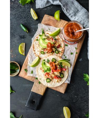 Texmex Salsa Chunky Dip - Vegan Gluten Free Lactose Free - Spicy: Spicy - 260g - Buy Online on GoSupps.com