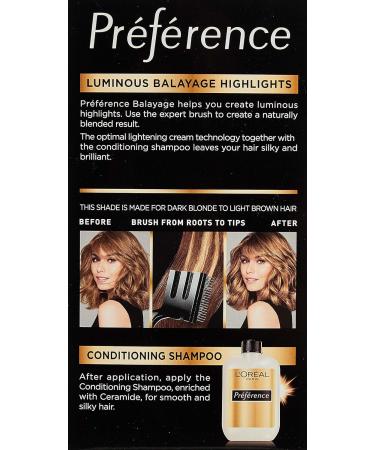 L'Or al Preference Balayage for dark blonde to light brown hair - Buy Online on GoSupps.com