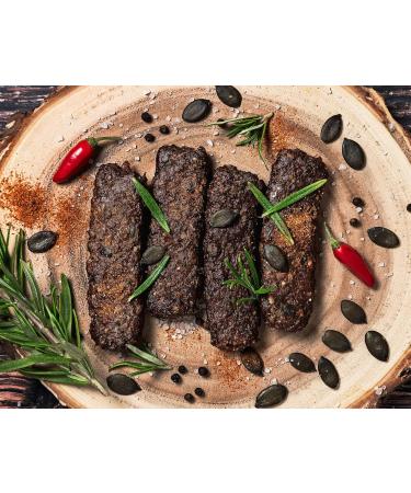 Craftsman Beef Bar Original 10x28g | 100% Natural High Protein Meat Snack | Gluten-Free No Added Sugar Jery Riegel Set - Buy Online on GoSupps.com
