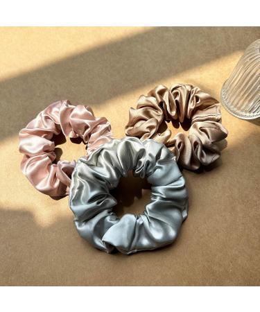 Townssilk Silk Skinnie Hair Bobbles - 100% Pure Mulberry Silk - 3pc Luxury Diamonds Set - Buy Online on GoSupps.com