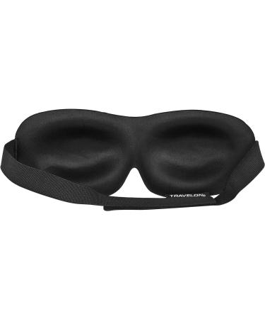 Travelon Eye Mask Black 8 x 3 - Buy Online on GoSupps.com