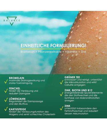 Bromelift Bromelain 2500 GDU/G - Detox Tablets | 120 Vegan Capsules with Fennel & Green Tea | High Dose 5 000 FIP for Effective Detox Drainage - Buy Online on GoSupps.com