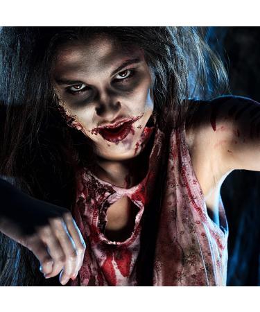 Spooktacular Creations 18 oz Liquid Latex & Vampire Blood - Perfect Fake Blood for Halloween Costumes & Makeup - Buy Online on GoSupps.com