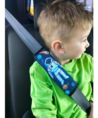 HECKBO Astronaut Kids Car Seat Belt Pads - Seat Belt Protectors for Booster Seats - Ideal for Car or Bicycle - 1 Piece - Buy Online on GoSupps.com
