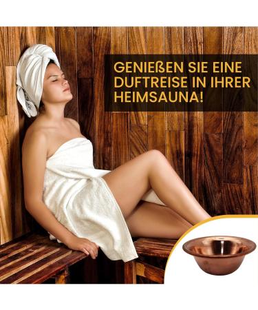 Buy Copper Evaporator Bowl for Sauna Infusion - 5 Sizes for Every Sauna Stove (11.5 cm) - International Shipping Available - Buy Online on GoSupps.com