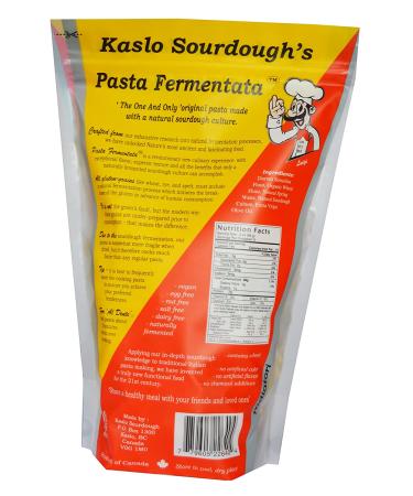 Kaslo Sourdough Pasta Combo: High Protein Vegan Food with Probiotics | Easy Digestion Superfood | Classic Rotini & Radiatori Pack - Buy Online on GoSupps.com