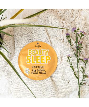 Buy SpaLife Beauty Sleep Overnight Egg White Facial Mask | 10 Count | International Shipping Available - Buy Online on GoSupps.com