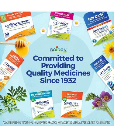 Boiron Cyclease PMS Relief Tablets - 60 Count Pack for Bloating, Aches, Mood Swings & Irritability - Buy Online on GoSupps.com