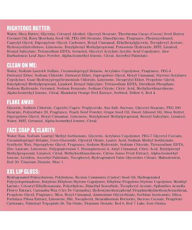 Soap & Glory Glorious Five Gift Set: Body Butter, Shower Gel, Body Scrub, Face Wash & Lip Gloss - Holiday Gift Set - Buy Online on GoSupps.com