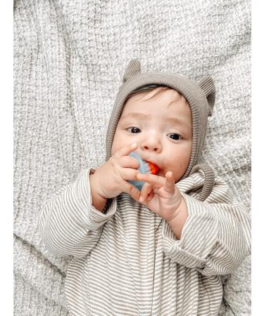 Itzy Ritzy Teensy Teether - Flexible Silicone Teething Toy with Easy-to-Hold Handle | Hero Pop - Buy Online on GoSupps.com