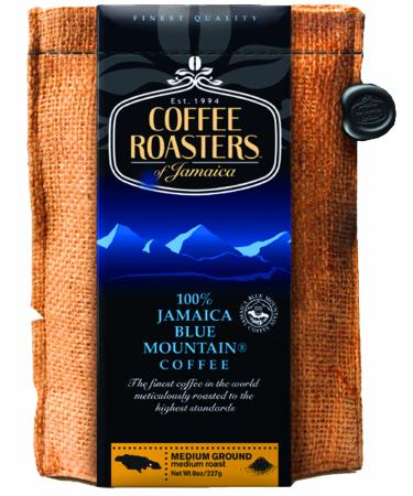 Blue Mountain Coffee 100% Jamaica Roasted and Ground (454g bag) - Buy Online on GoSupps.com