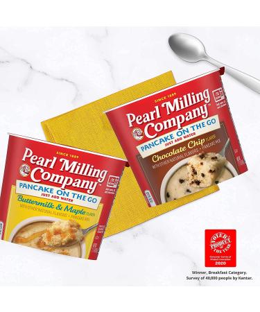 Pearl Milling Company Pancake Cups 12ct with Maple Syrup - Delicious and Convenient Breakfast Option - Buy Online on GoSupps.com