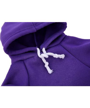 Medium Purple Dog Sweatshirt Pet Hoodie | Doggie Clothes for Medium Dogs - Buy Online on GoSupps.com