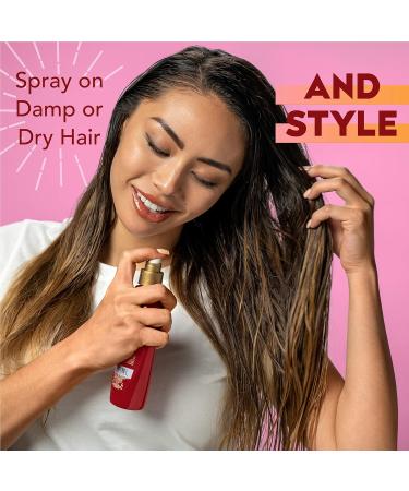 OGX Frizz-Free + Keratin Smoothing Oil Miracle Gloss Spray 5 in 1 De-frizz & Shiny Hair Argan Oil - Buy Online on GoSupps.com
