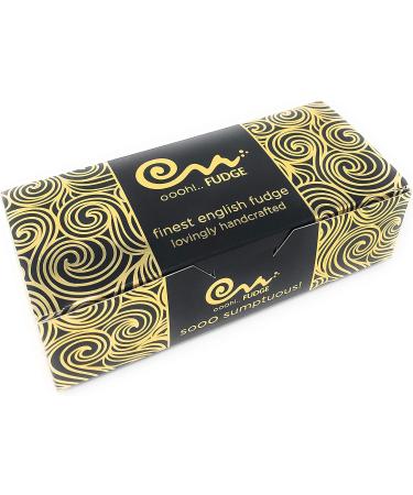 Luxury Chocolate Orange Swirl Fudge by 'Oooh!..FUDGE' 560g Gift Box of Creamy Buttery Decadent Fudge - 4 x 140g large bars - Buy Online on GoSupps.com