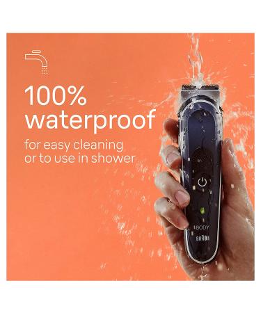 Braun Series 5 5360 Body Groomer for Men | SkinSecure Technology | Clean Shave Attachment | Waterproof and Cordless | 100-min Run Time | BG5360 - Buy Online on GoSupps.com