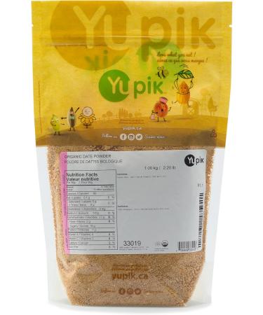 Yupik Organic Ground Date Powder (a Natural Substitute for Sugar) 1 Kg 6 Count 1 kg (Pack of 6) - Buy Online on GoSupps.com