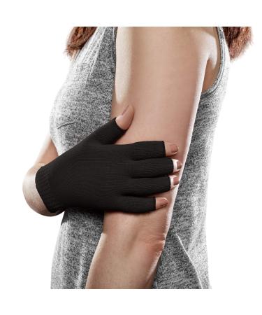Ease Opaque Lymphedema Glove - X-large - Black - 20-30 mmHg Black X-Large