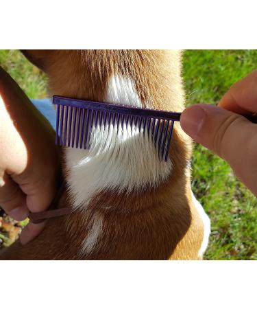 Resco Professional Medium Nickel Pet Grooming Comb - For Optimal Pet Grooming Results - Buy Online on GoSupps.com