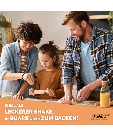 TNT KOMBO Protein Powder (1000g) - Extra Creamy Chocolate-Milk Blend with 3 Protein Sources & Lactase for Optimal Digestion - International Shipping Available - Buy Online on GoSupps.com