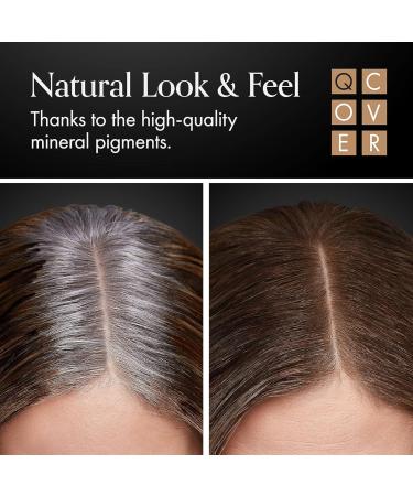 Buy Michel Mercier Hair Root Touch Up Spray - Dark Brown | Fast & Easy Grey Hair Concealer for All | Protects Hairline & Scalp Health - Buy Online on GoSupps.com