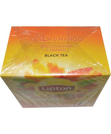 LIPTON - Peach Mango Tea 20S Pyramid - Pack of 3 - Buy Online on GoSupps.com