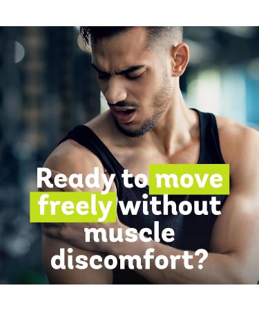 Muscle Balm 3.4 oz - Soothe Soreness in Back & Legs - All Natural Muscle Cream with MSM Arnica Menthol & Hemp - Non-Greasy Relief - Buy Online on GoSupps.com