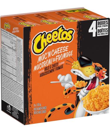 Cheetos Mac N Cheese Bold & Cheesy Flavour Pasta With Sauce 4 Count 680 g Bold & Cheesy Pack of 1 - Buy Online on GoSupps.com