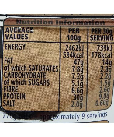 KP Dry Roasted Peanuts 270 g - Buy Online on GoSupps.com