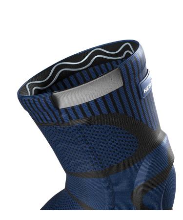NEENCA Knee Braces - Compression Support Sleeve for Meniscus Tear, ACL, Arthritis - Joint Pain Relief & Injury Recovery - X-Large Navy-Blue - Buy Online on GoSupps.com