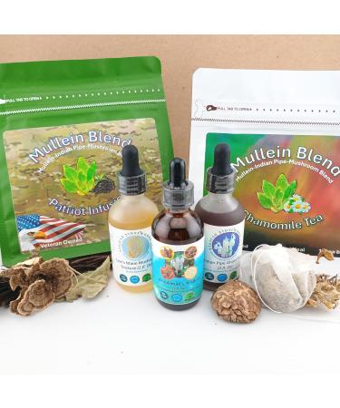 Stajcar Stoneworks Complete Wellness Collection - Tea & Tincture Starter Set (5 Items) - Wellness Gift Set