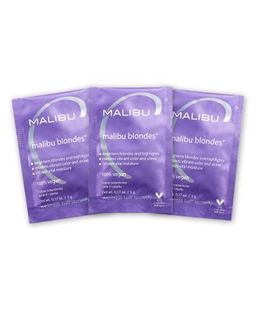 Malibu C Blondes Wellness Hair Remedy 3 Count (Pack of 1)