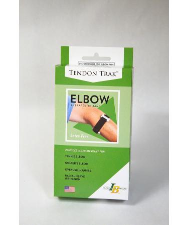 Tendon Trak Elbow: Immediate Pain Relief for Tennis Elbow, Golfer's Elbow, Radial Nerve Irritation - Patented Support - Buy Online on GoSupps.com