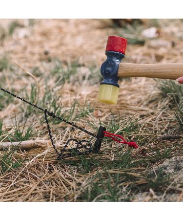Wise Owl Outfitters Heavy Duty Tent Stakes - Essential Camping Accessories in Aircraft Aluminum - 12pk or 16pk - Buy Online on GoSupps.com