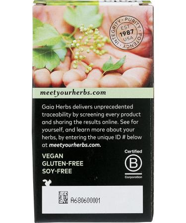 Gaia Herbs Bacopa 60 Vegan Liquid Phyto-Caps for Cognitive Support - Buy Online on GoSupps.com