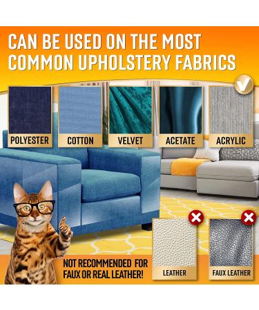 Cat Scratch Deterrent Furniture Protectors - Heavy Duty Sofa & Door Guards | Anti-Scratch Couch Tape for Cats | Corner & No Scratch Pet Protectors (12x17 inch) - Buy Online on GoSupps.com