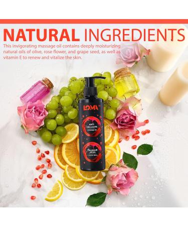Buy LOMA Body Massage Oil with Grapeseed & Bitter Orange - 8.8 fl oz for Smooth Skin & Muscle Relief - Relaxation Aromatherapy - Buy Online on GoSupps.com