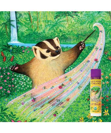 Badger Classic Lip Balm - Organic Lavender & Orange Moisturizing Beeswax & Olive Oil 0.15 oz - International Shipping - Buy Online on GoSupps.com