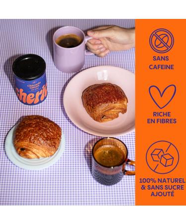 CHERICO - Instant Chicory - Pack of 6 x 100g - Natural Caffeine-Free Chicory - High in Fiber - Plant-Based Chicory - Buy Online on GoSupps.com