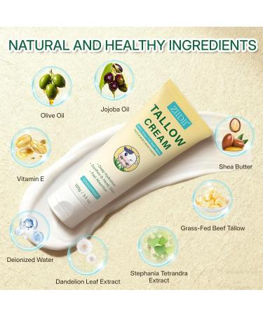 ZIIDII Canned & Tube Packed Beef Tallow for Skin - Buy Online on GoSupps.com