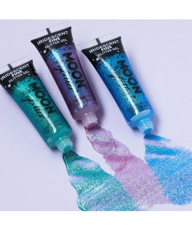 Buy Moon Glitter Gel Set - Shimmering Glitter Face Paint - 12ml 6 Colors - International Shipping Available - Buy Online on GoSupps.com