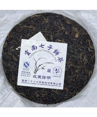 Pu-erh tea 2012 SIX FAMOUS TEA MOUNTAIN orchid 357 Raw - Buy Online on GoSupps.com