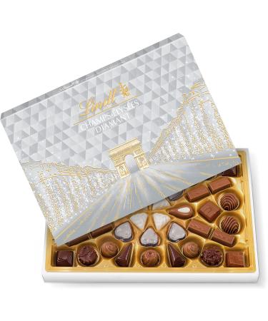 Lindt - CHAMPS- LYS ES Diamond Edition Box - Assortment of Milk Dark and White Chocolates - Ideal for Christmas 468g - Buy Online on GoSupps.com