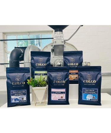 COLCO: ETHIOPIAN Single Origin Coffee | Arabica Heirloom | Santico | Medium Roast | Hand Roasted Coffee | Ground Filter Coffee (500g Resealable Bag) - Buy Online on GoSupps.com