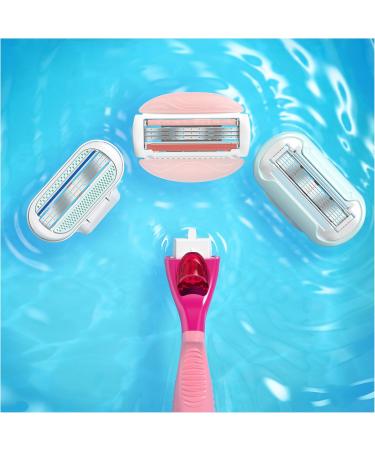 Gillette Venus Gillette Venus ComfortGlide Spa Breeze Women's Razor with 2 Replacement Blades - Buy Online on GoSupps.com