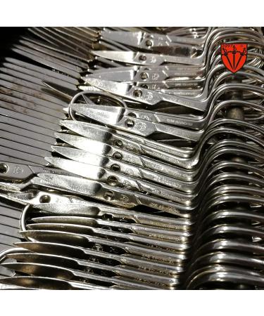 3 Swords Germany 6 Piece Manicure Pedicure Grooming Kit Set in Genuine Leather Case - Professional Nail Care Scissors and Clippers - Made in Solingen Germany - Black Leather - Gift Box Included - Buy Online on GoSupps.com