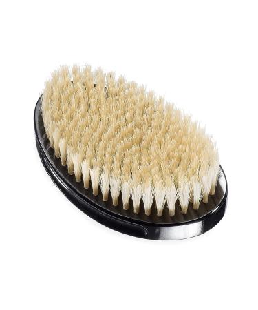 Torino Pro 660 Wave Brush by Brush King - Soft Curve 360 Waves Palm Brush - True Texture Soft - Frizz Laying Down - Black, 1 Count - Buy Online on GoSupps.com